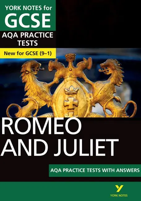 Cover: 9781292236834 | Romeo and Juliet AQA Practice Tests: York Notes for GCSE (9-1) | White