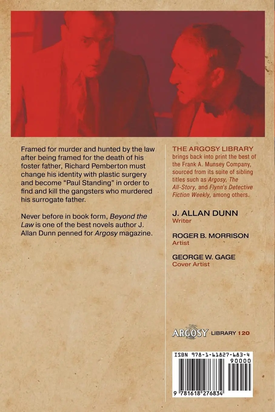 Rückseite: 9781618276834 | Beyond the Law | J. Allan Dunn | Taschenbuch | The Argosy Library