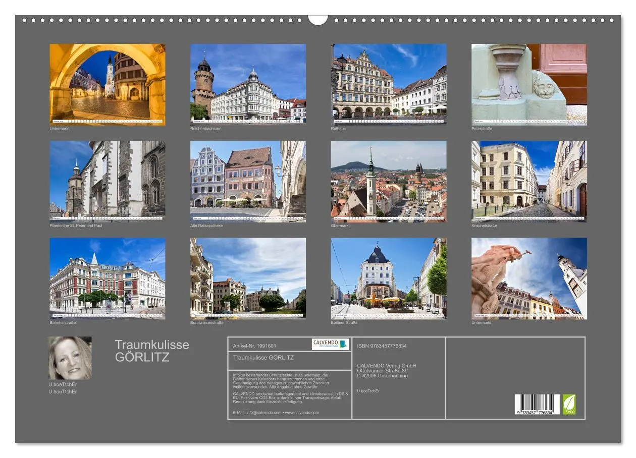 Bild: 9783457776834 | Traumkulisse GÖRLITZ (Wandkalender 2026 DIN A2 quer), CALVENDO...
