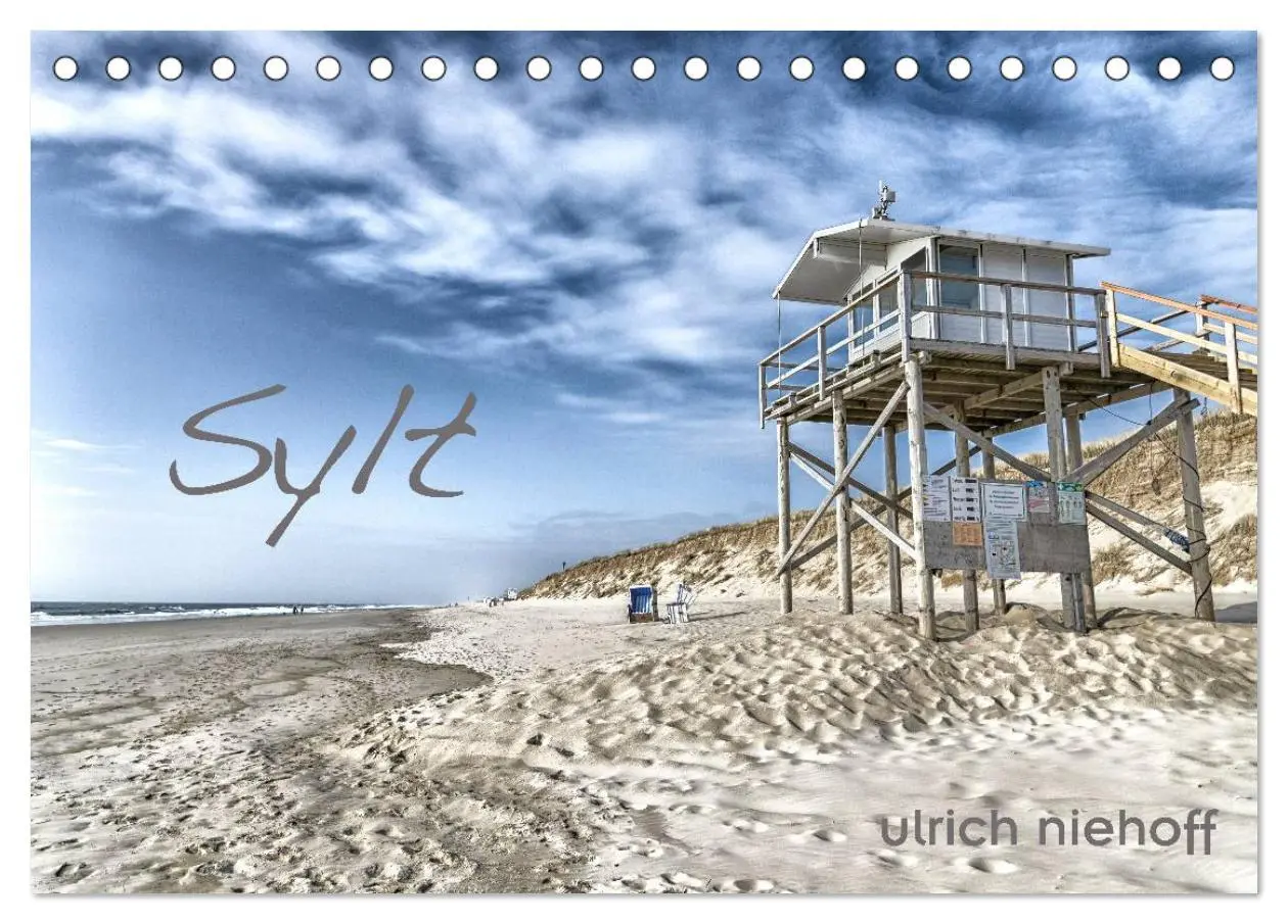 Cover: 9783516176834 | Sylt (Tischkalender 2026 DIN A5 quer), CALVENDO Monatskalender | 2026