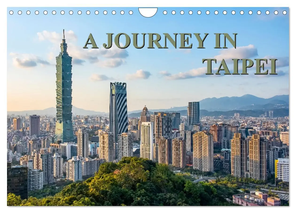 Cover: 9783516556834 | A Journey In Taipei (Wall Calendar 2026 DIN A4 landscape), CALVENDO...