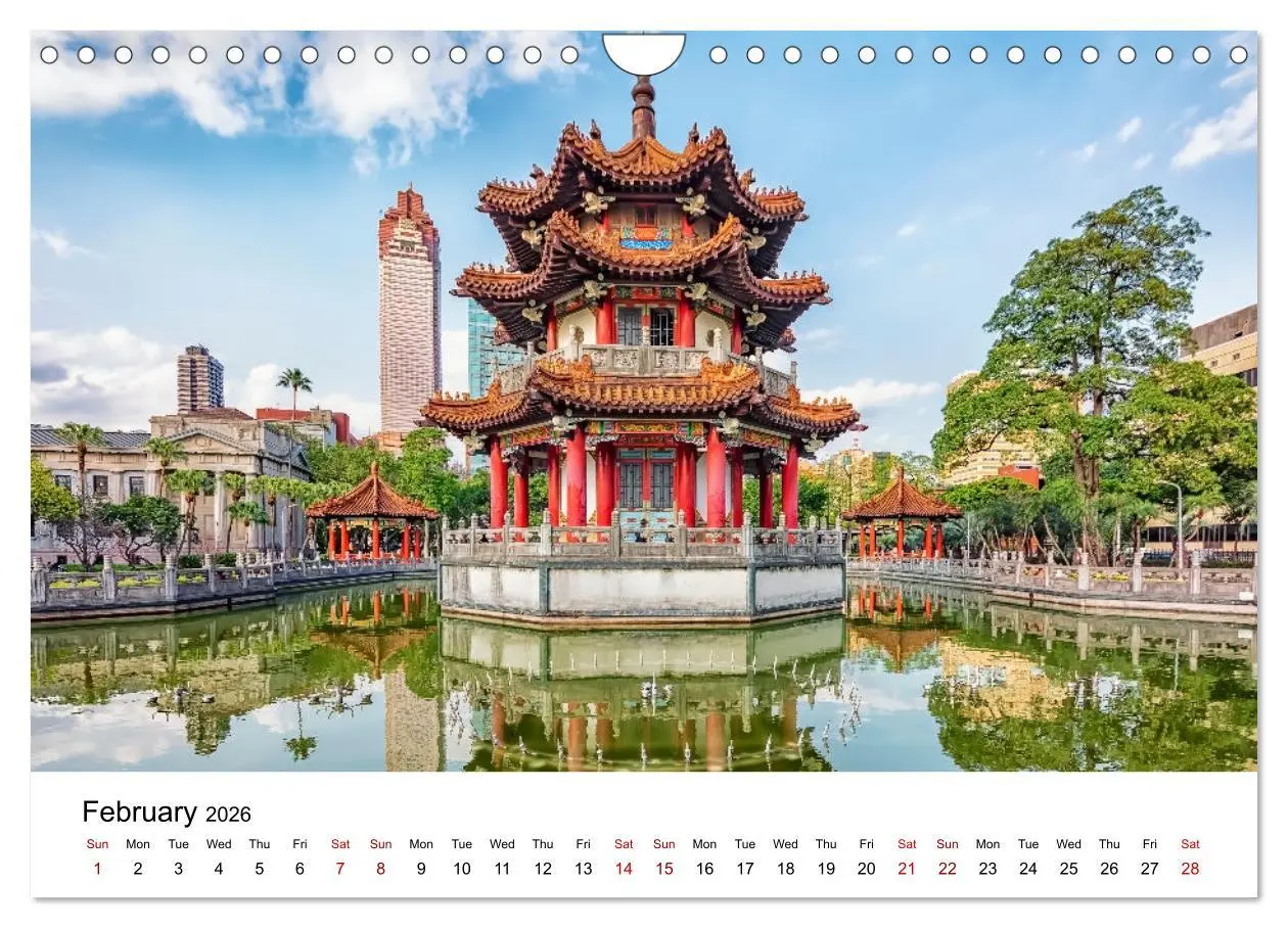 Bild: 9783516556834 | A Journey In Taipei (Wall Calendar 2026 DIN A4 landscape), CALVENDO...