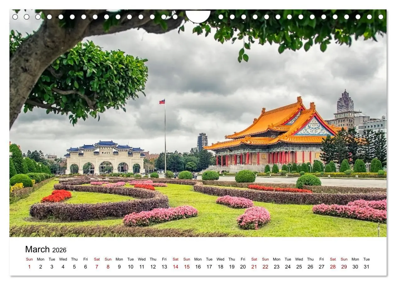 Bild: 9783516556834 | A Journey In Taipei (Wall Calendar 2026 DIN A4 landscape), CALVENDO...
