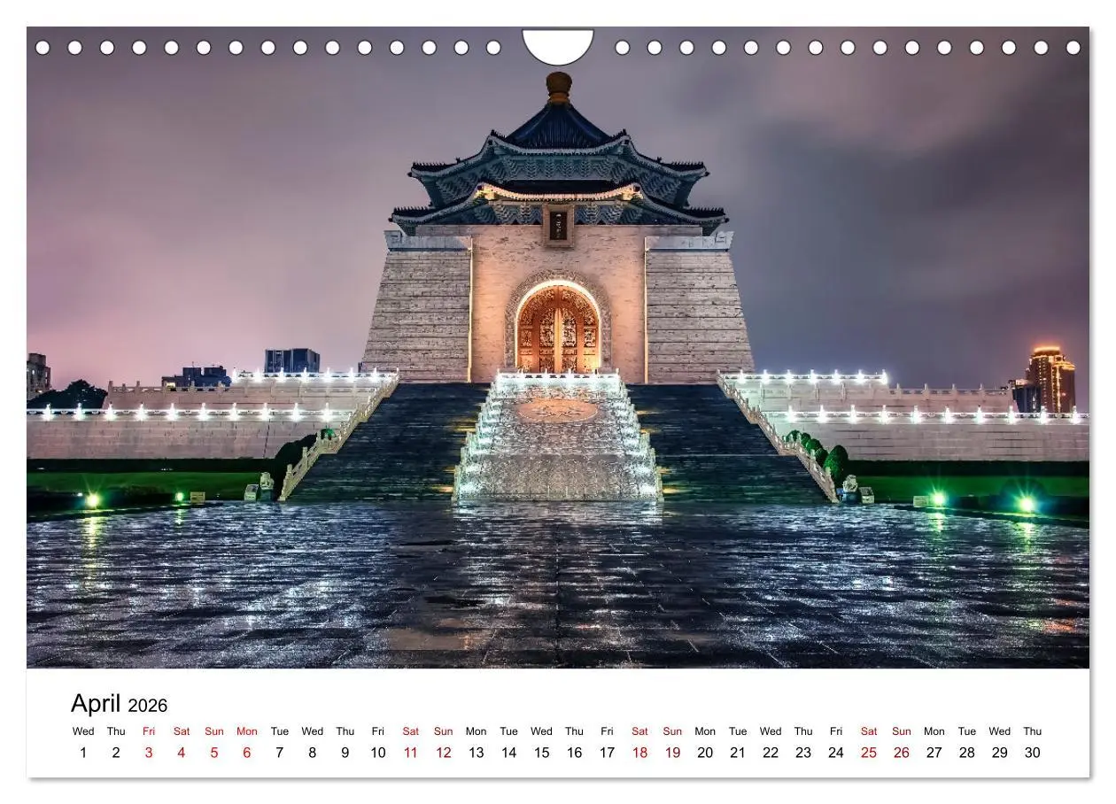 Bild: 9783516556834 | A Journey In Taipei (Wall Calendar 2026 DIN A4 landscape), CALVENDO...