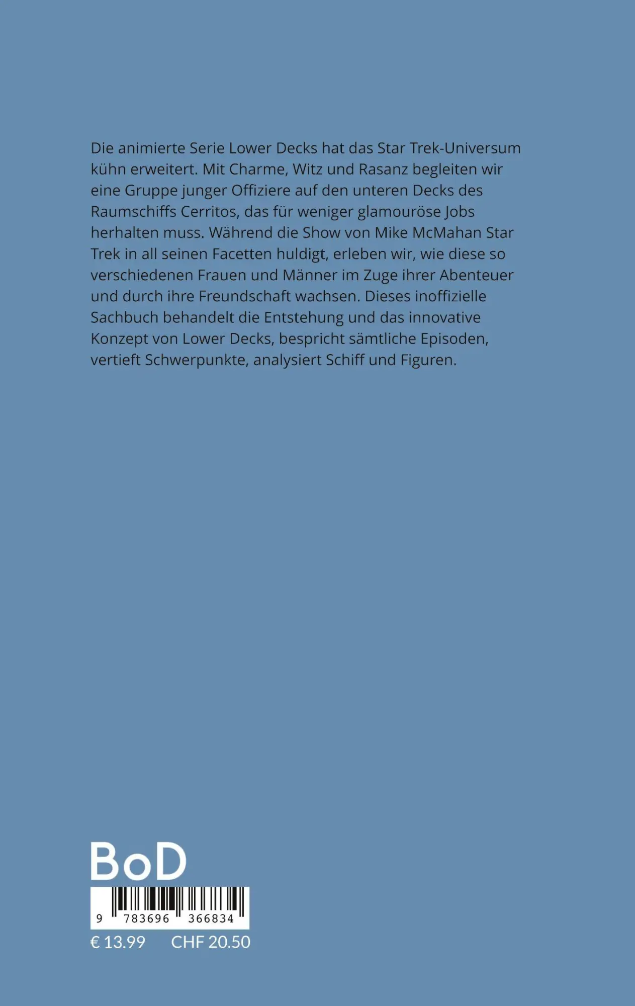 Rückseite: 9783696366834 | Star Trek: Lower Decks | Julian Wangler | Taschenbuch | 286 S. | 2026