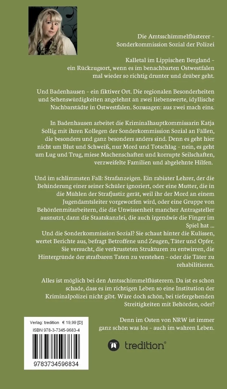 Rückseite: 9783734596834 | Die Amtsschimmelflüsterer I - III | Der Kalletalkrimi | Stein | Buch