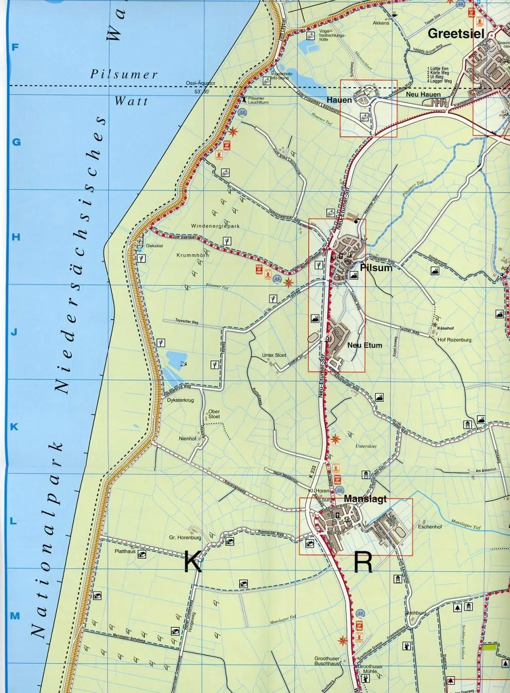Bild: 9783896416834 | Krummhörn &amp; Greetsiel (mit 19 Detailkarten), KVplan,...