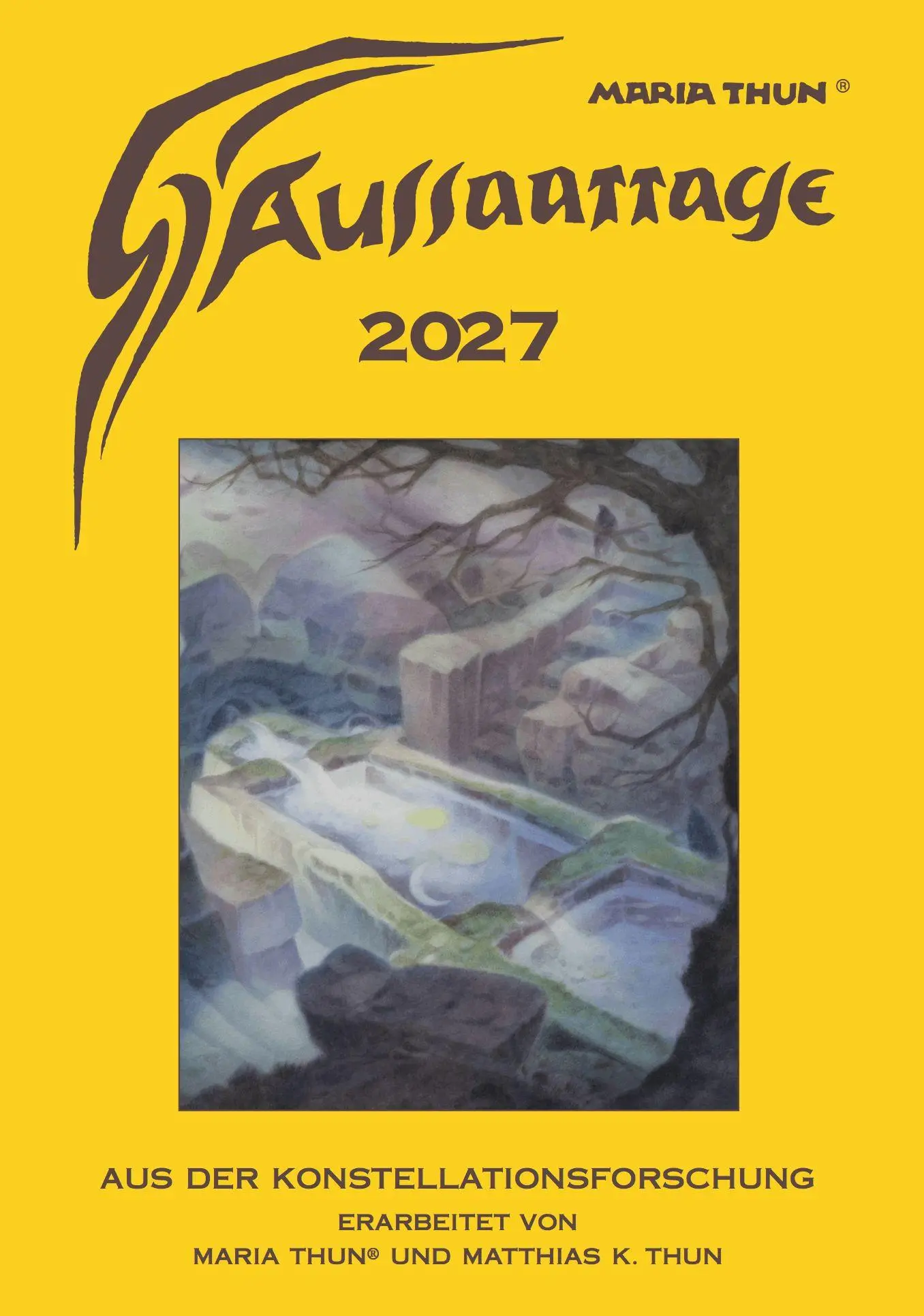 Cover: 9783928636834 | Aussaattage 2027 Maria Thun | Aus der Konstellationsforschung | Thun
