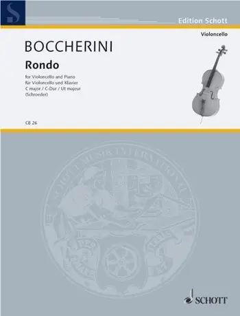 Cover: 9790001016834 | Rondo' C Major After String Quartet G 310 | Luigi Boccherini | Buch