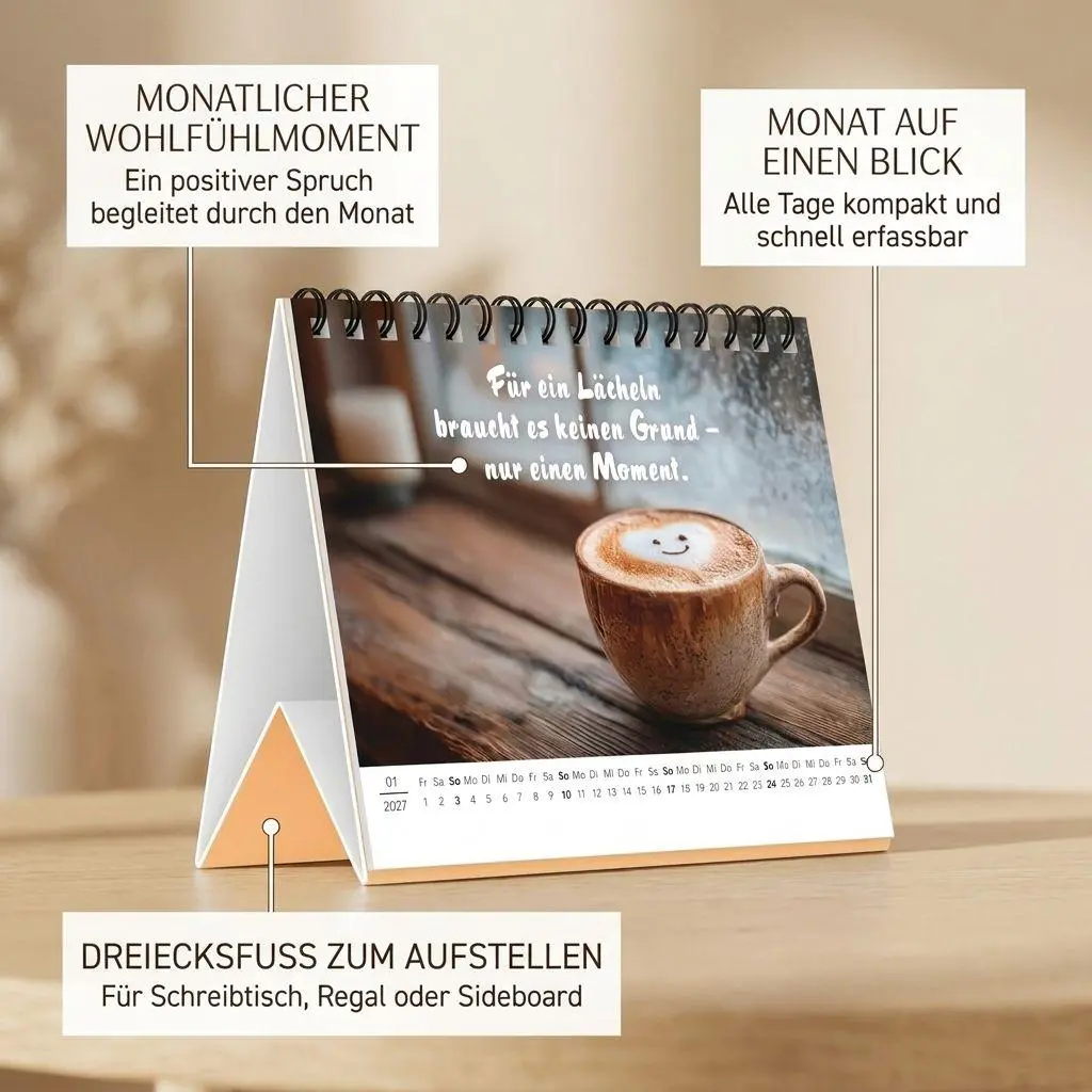 Bild: 4069095016934 | Der kleine Kalender zum Lächeln 2027 | Neumann Verlage GmbH &amp; Co KG