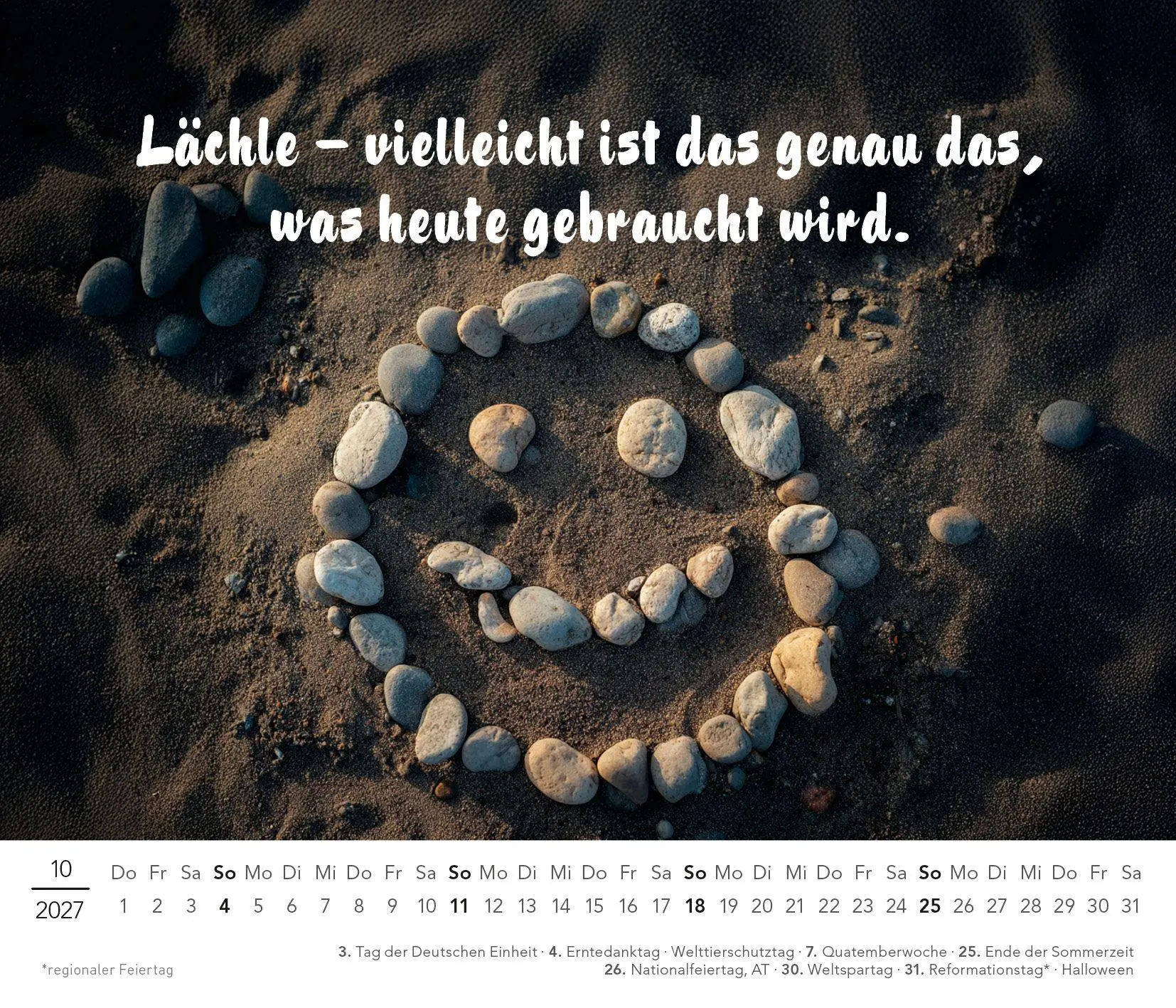 Bild: 4069095016934 | Der kleine Kalender zum Lächeln 2027 | Neumann Verlage GmbH &amp; Co KG