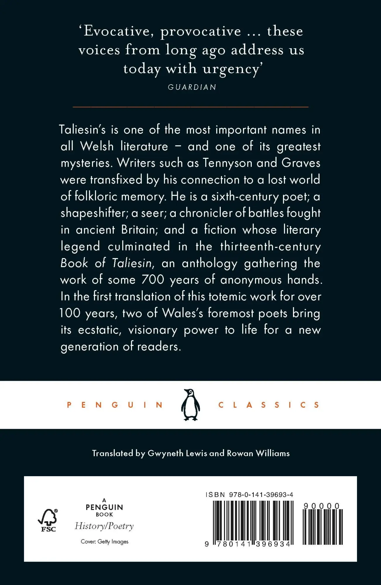 Rückseite: 9780141396934 | The Book of Taliesin | Rowan Williams | Taschenbuch | Englisch | 2020