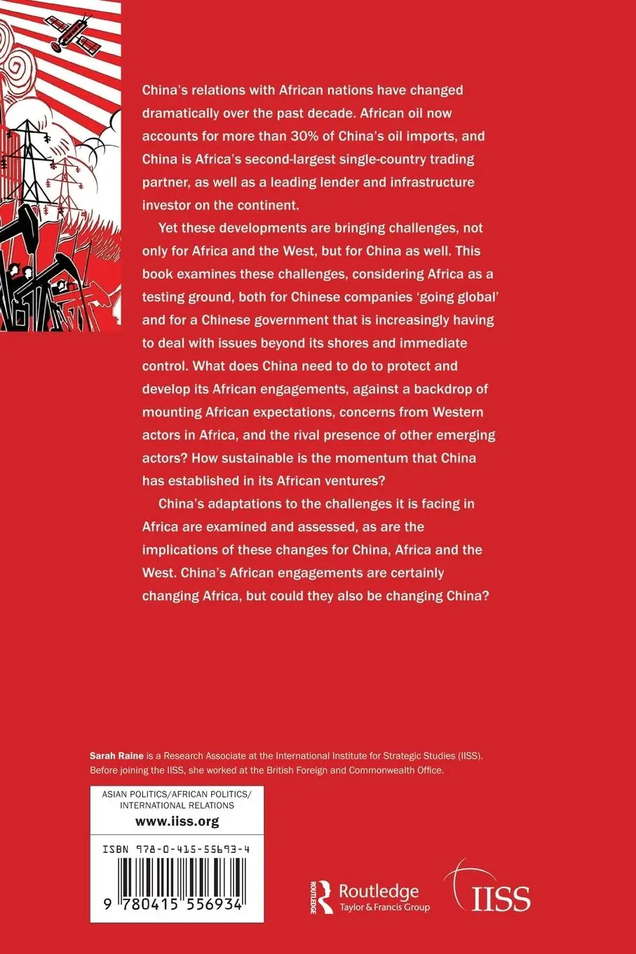 Rückseite: 9780415556934 | China's African Challenges | Sarah Raine | Taschenbuch | Englisch