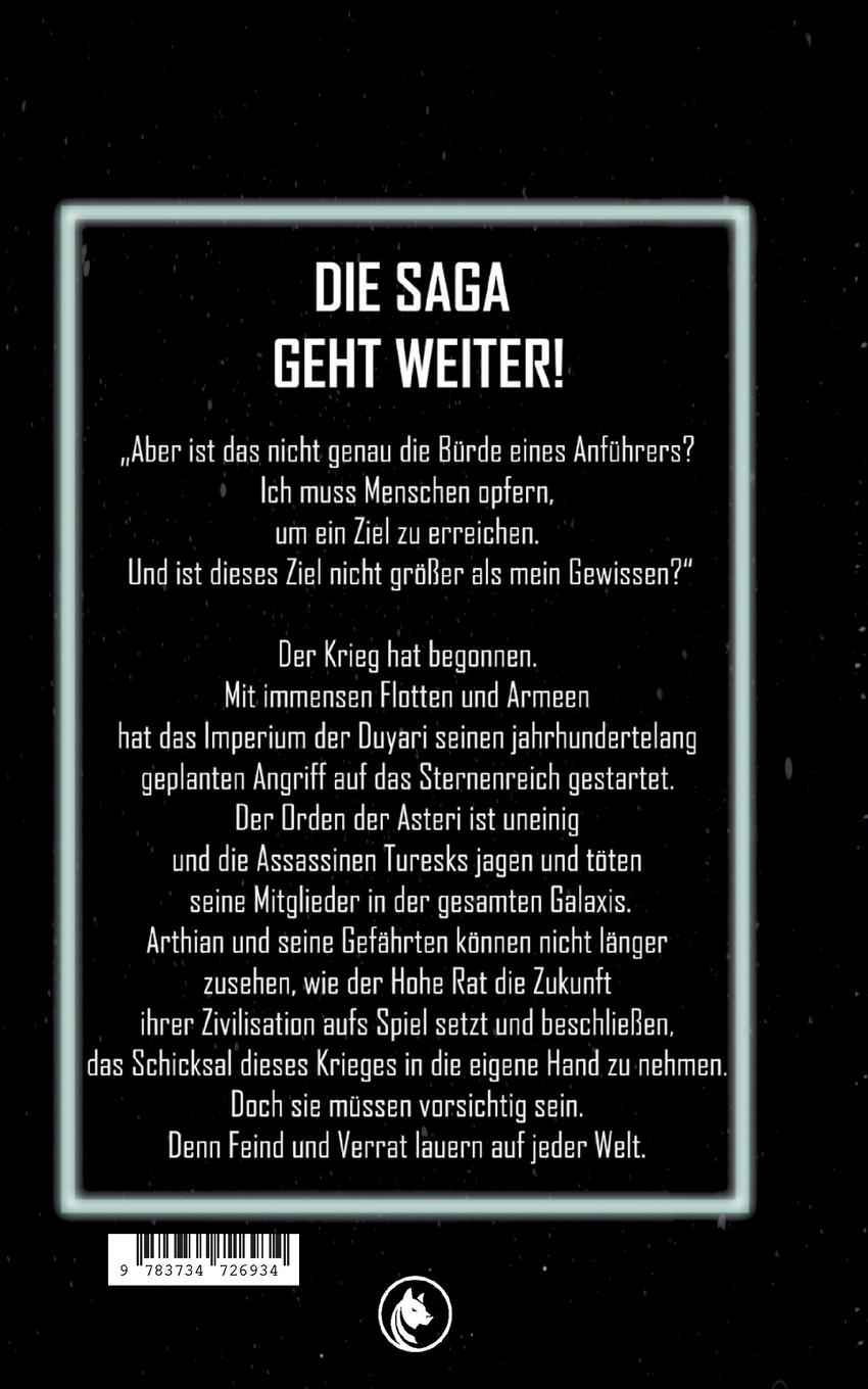 Rückseite: 9783734726934 | Weltenfeuer | Sternenlied-Reihe 2 | Ryan Skye | Taschenbuch | 568 S.