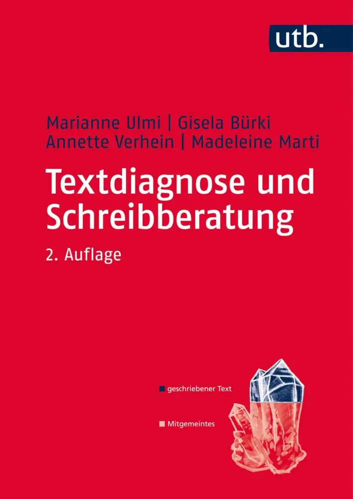 Cover: 9783825286934 | Textdiagnose und Schreibberatung | Ulmi | Taschenbuch | 277 S. | 2017
