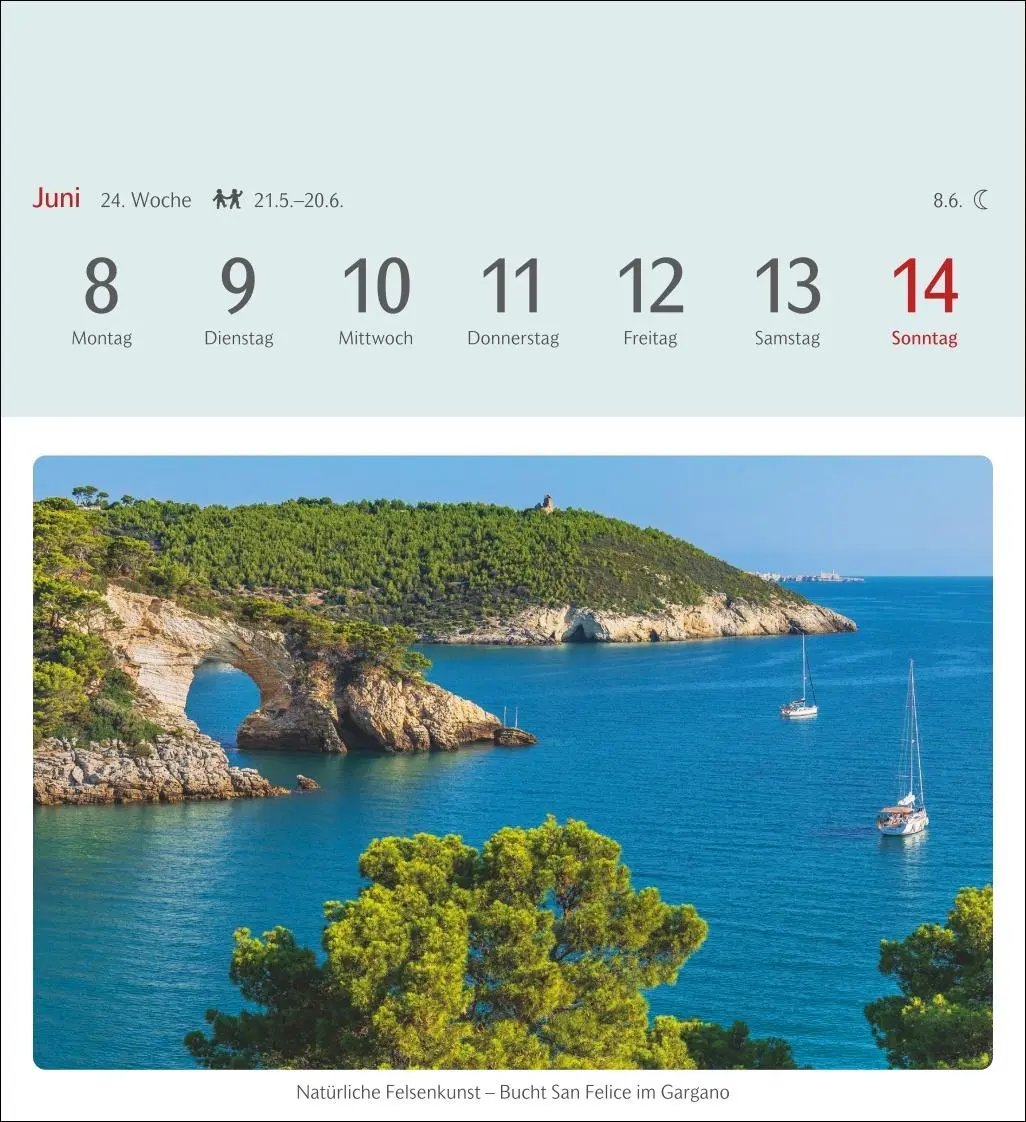 Bild: 9783840036934 | Das Glück liegt in Italien Postkartenkalender 2026 - 53 Karten mit...