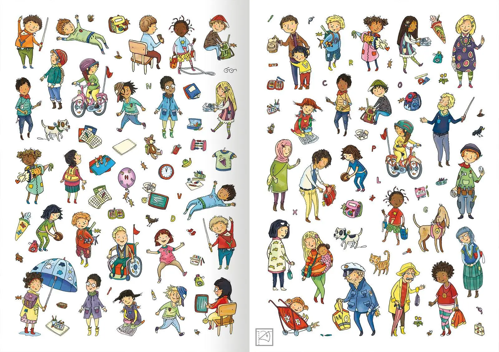 Bild: 9783845846934 | Mein Stickerheft - Schule | Über 400 Sticker | Maja Wagner | Buch