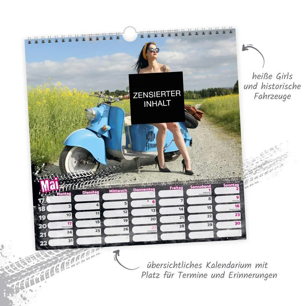 Bild: 9783988026934 | TRÖTSCH - Erotikkalender DDR Classics 2027 schärfer als die VOPO...