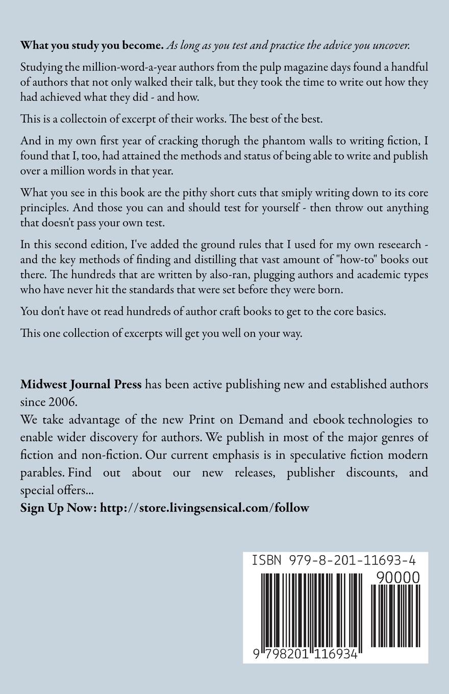 Rückseite: 9798201116934 | Learning from the Pulp Masters | 2nd Edition | Robert C. Worstell