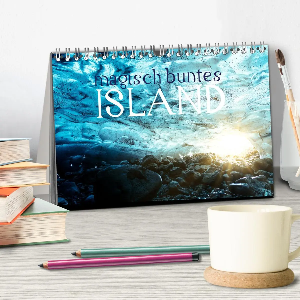 Bild: 9783457417034 | MAGISCH BUNTES ISLAND (Tischkalender 2026 DIN A5 quer), CALVENDO...