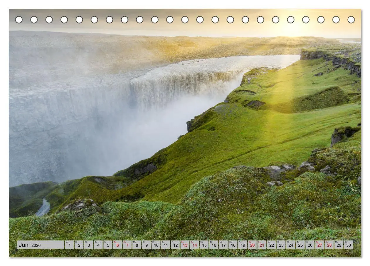 Bild: 9783457417034 | MAGISCH BUNTES ISLAND (Tischkalender 2026 DIN A5 quer), CALVENDO...
