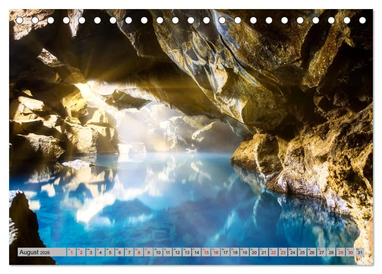 Bild: 9783457417034 | MAGISCH BUNTES ISLAND (Tischkalender 2026 DIN A5 quer), CALVENDO...
