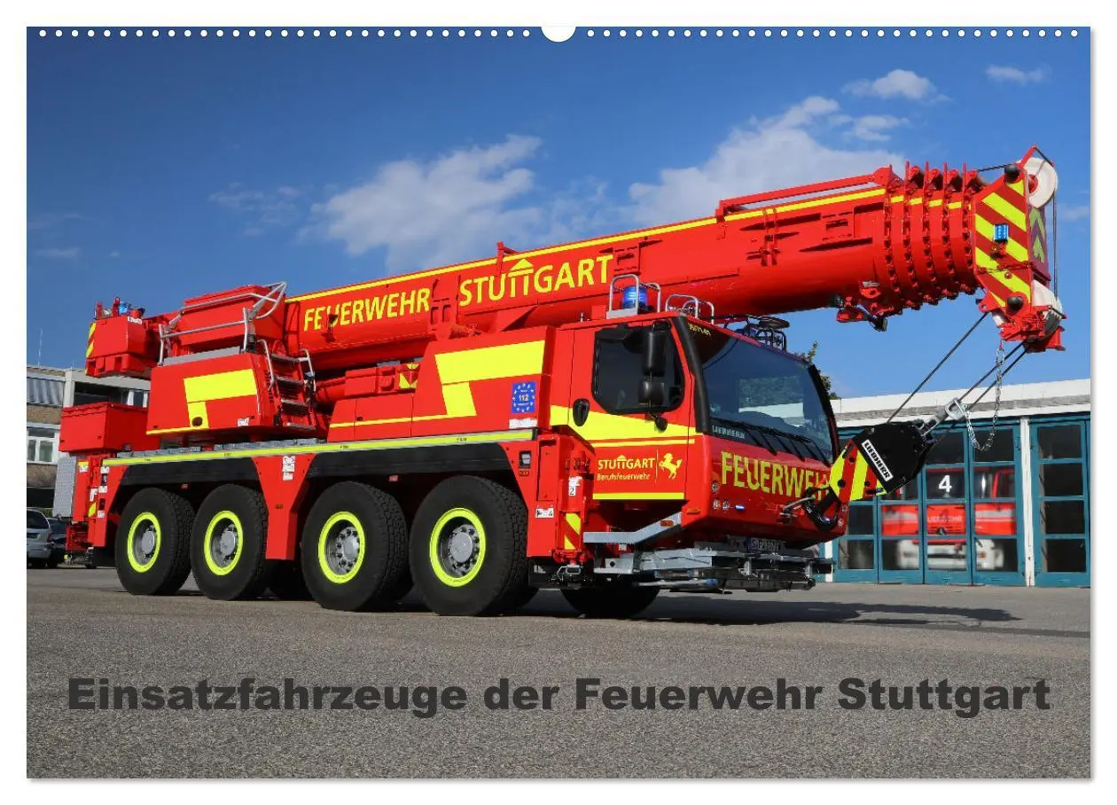 Cover: 9783457587034 | Einsatzfahrzeuge der Feuerwehr Stuttgart (Wandkalender 2026 DIN A2...