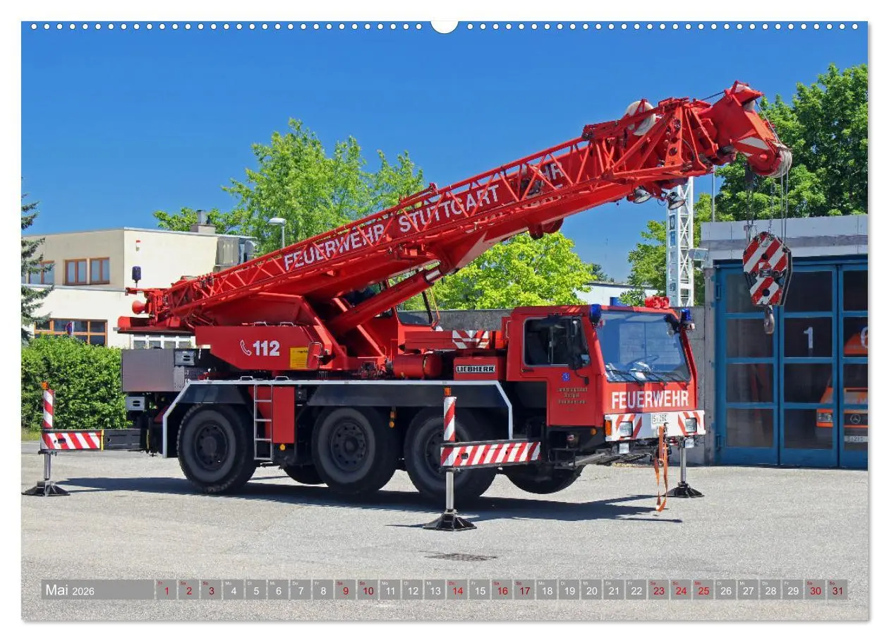 Bild: 9783457587034 | Einsatzfahrzeuge der Feuerwehr Stuttgart (Wandkalender 2026 DIN A2...