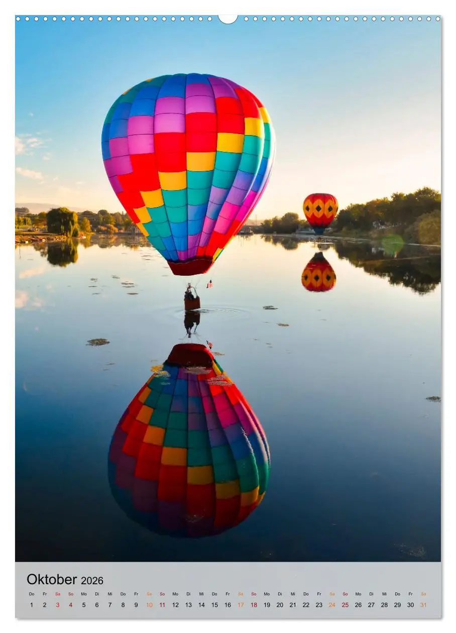 Bild: 9783516367034 | Ballon fahren - mein Traum (hochwertiger Premium Wandkalender 2026...