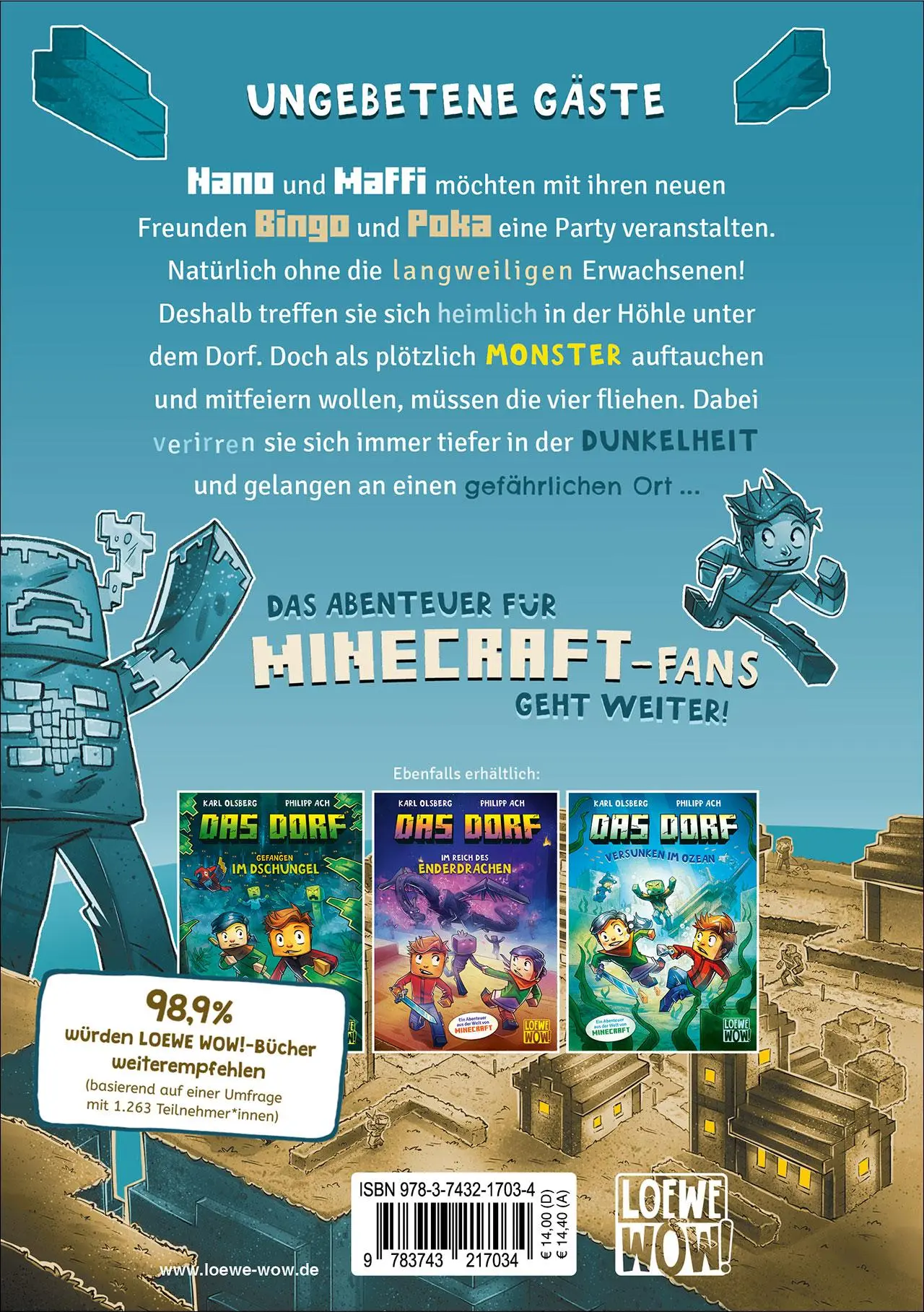Rückseite: 9783743217034 | Das Dorf (Band 6) - Verloren in der Finsternis | Karl Olsberg | Buch