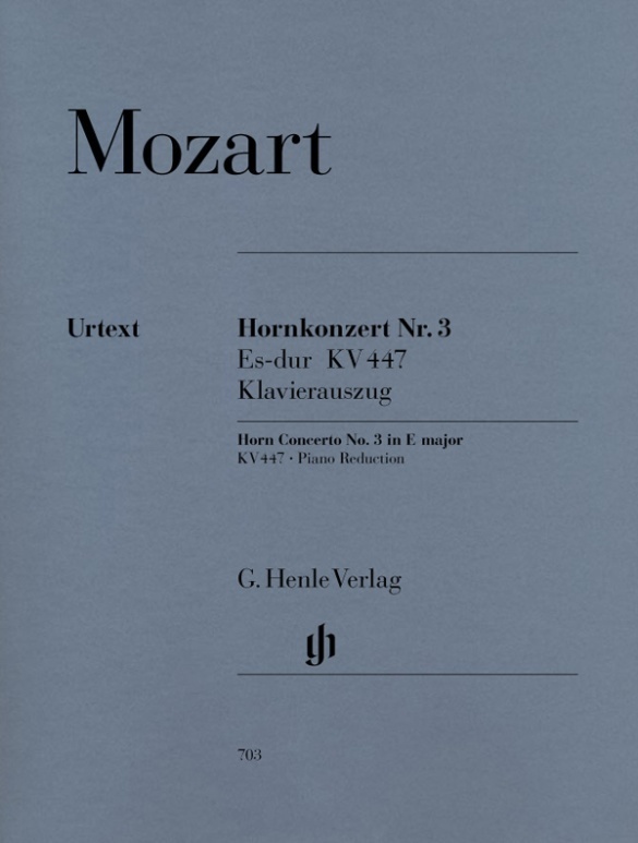 Cover: 9790201807034 | Concerto for Horn and Orchestra No. 3 E flat major | Wiese (u. a.)