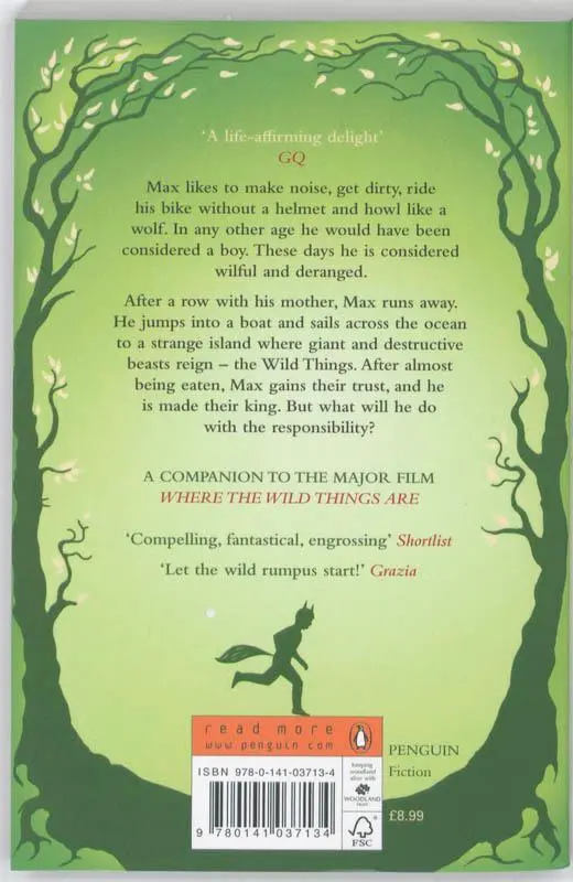 Rückseite: 9780141037134 | The Wild Things | Dave Eggers | Taschenbuch | 281 S. | Englisch | 2010