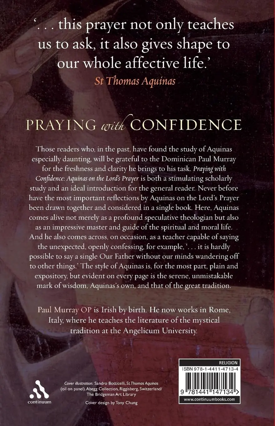 Rückseite: 9781441147134 | Praying with Confidence | Paul Murray Op | Taschenbuch | Englisch