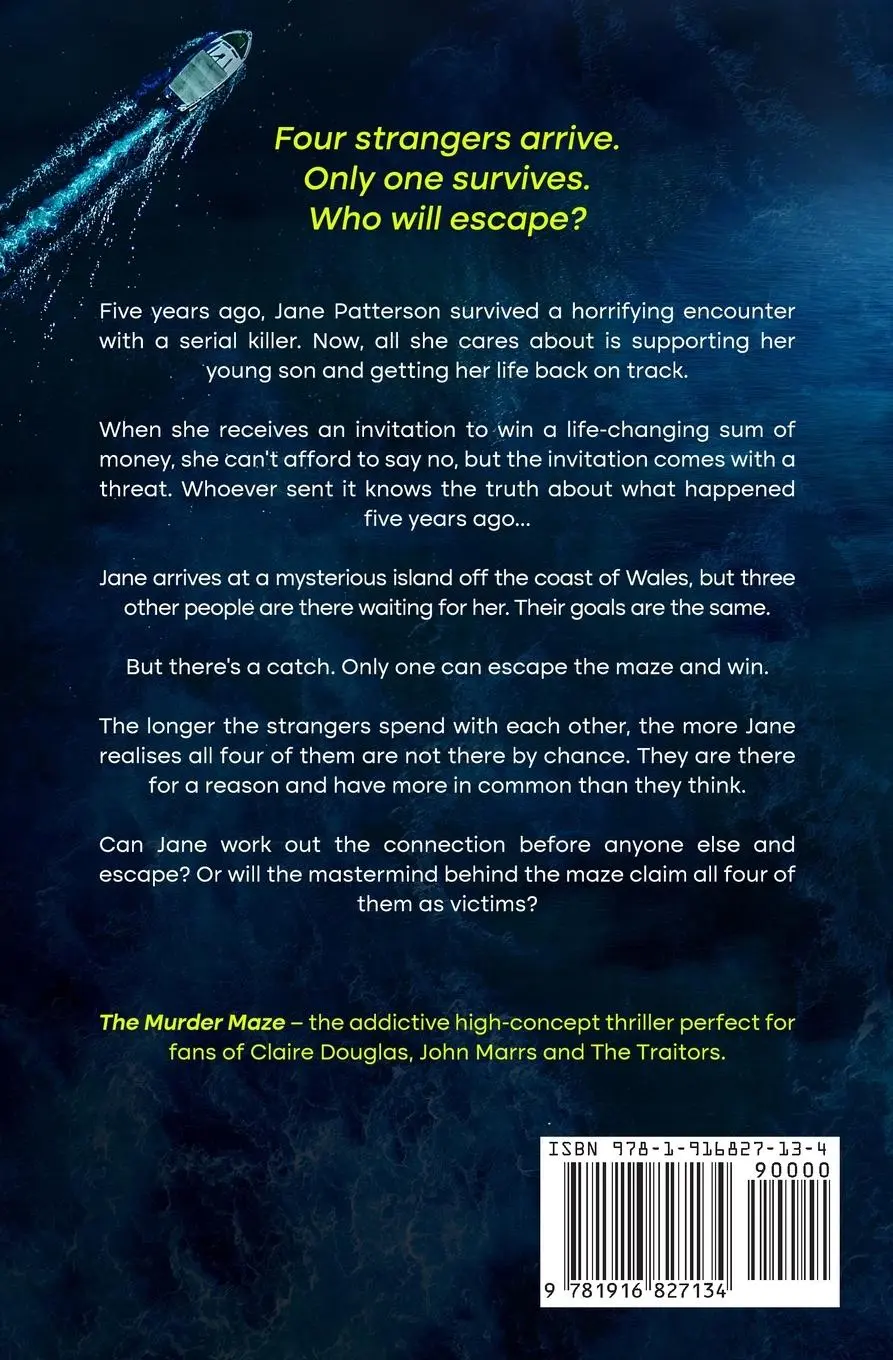 Rückseite: 9781916827134 | The Murder Maze | Jessica Huntley | Taschenbuch | Englisch | 2025