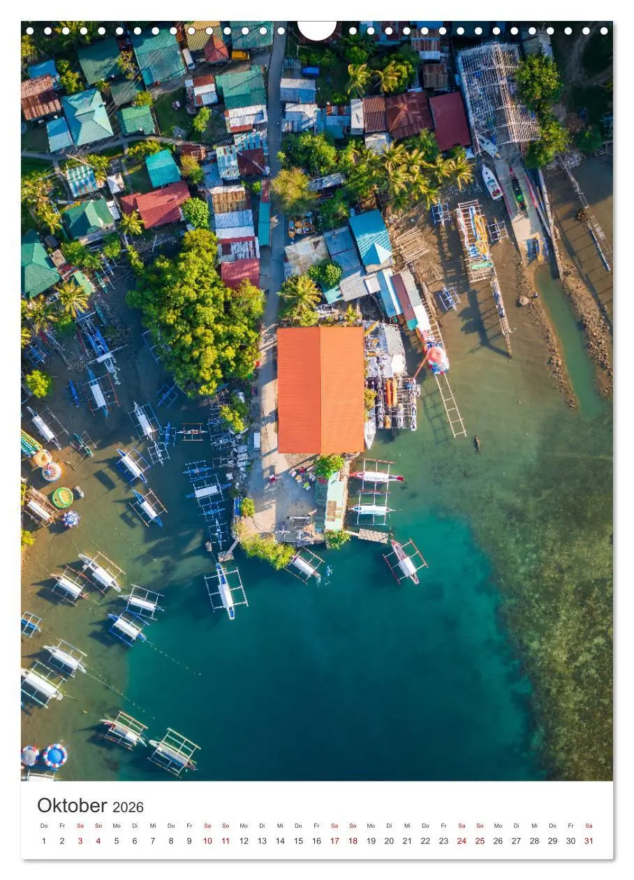 Bild: 9783516357134 | Philippinen - Ein wahres Inselparadies. (Wandkalender 2026 DIN A3...