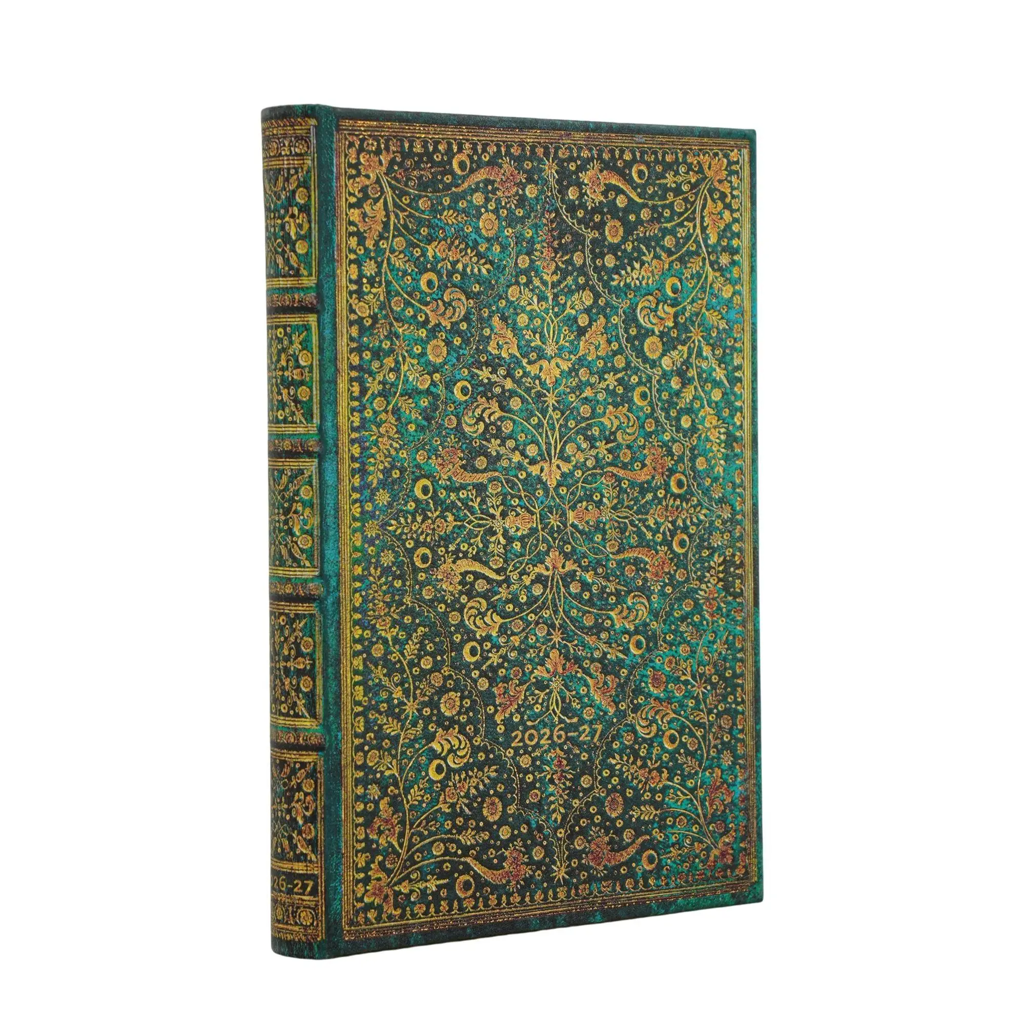 Cover: 9780349717234 | 18-Monatskalender 2026-2027 Smaragdblume Mini Horizontal | Paperblanks
