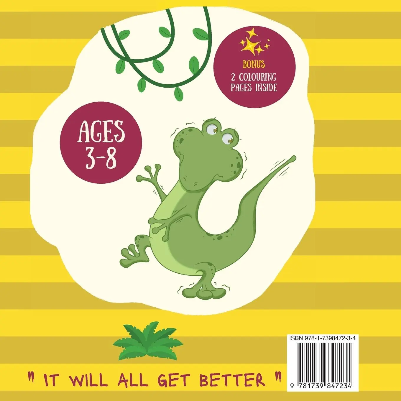 Rückseite: 9781739847234 | Billy Learns About Anxiety | Perkins | Taschenbuch | Englisch | 2022