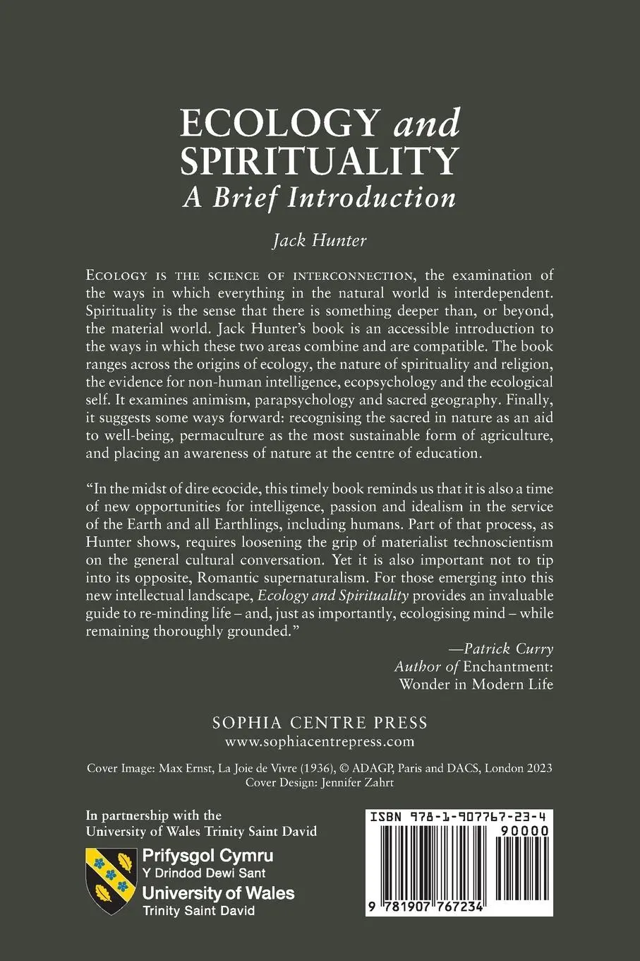 Rückseite: 9781907767234 | Ecology and Spirituality | A Brief Introduction | Jack Hunter | Buch