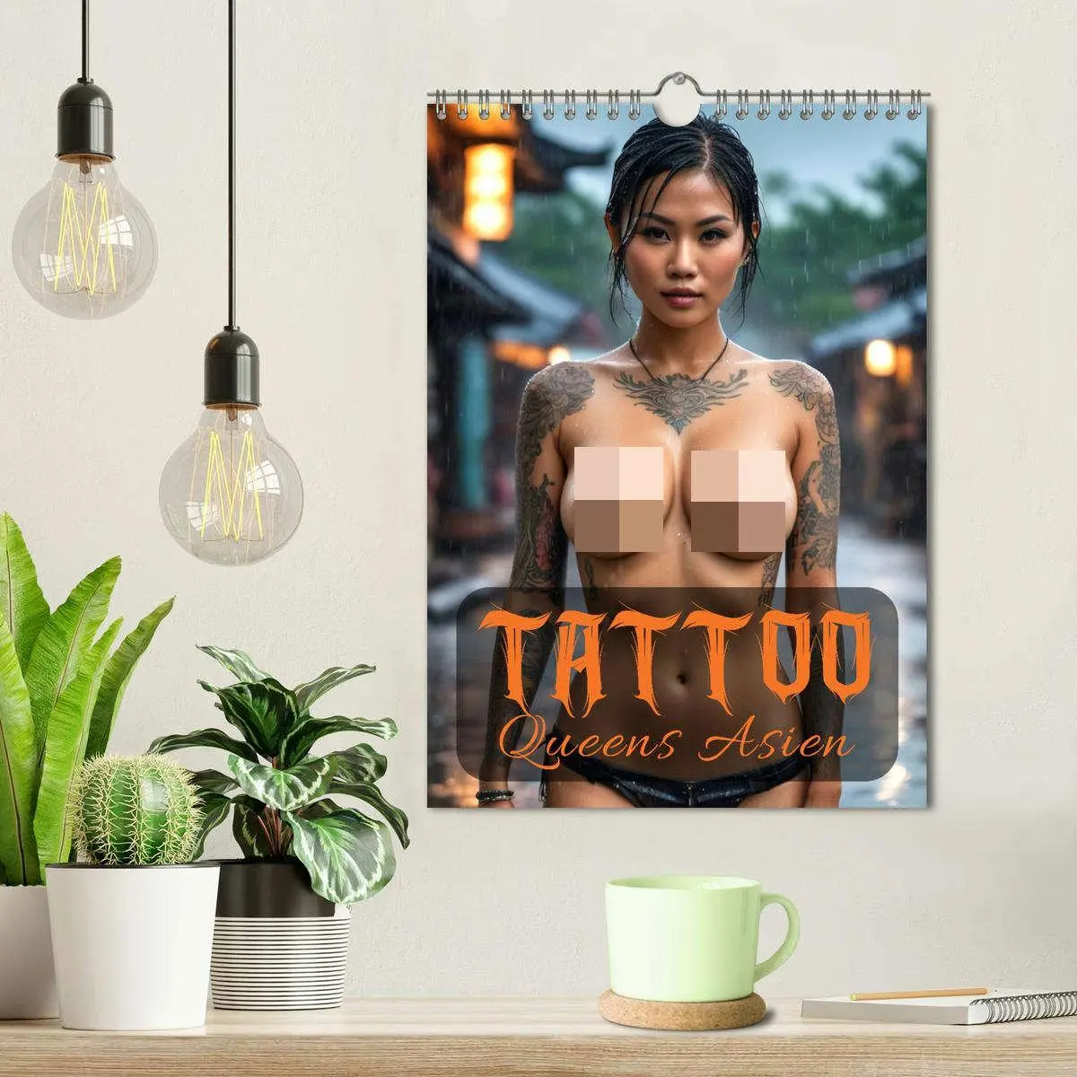 Bild: 9783457257234 | Tattoo Queens Asien (Wandkalender 2026 DIN A4 hoch), CALVENDO...