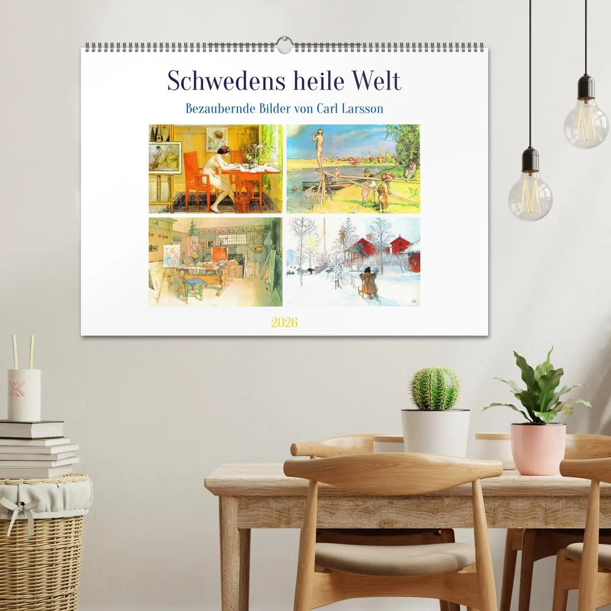 Bild: 9783457497234 | Schwedens heile Welt (Wandkalender 2026 DIN A2 quer), CALVENDO...