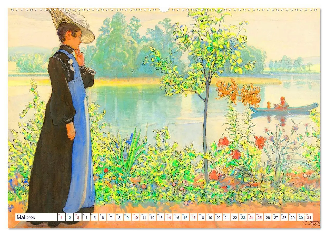 Bild: 9783457497234 | Schwedens heile Welt (Wandkalender 2026 DIN A2 quer), CALVENDO...