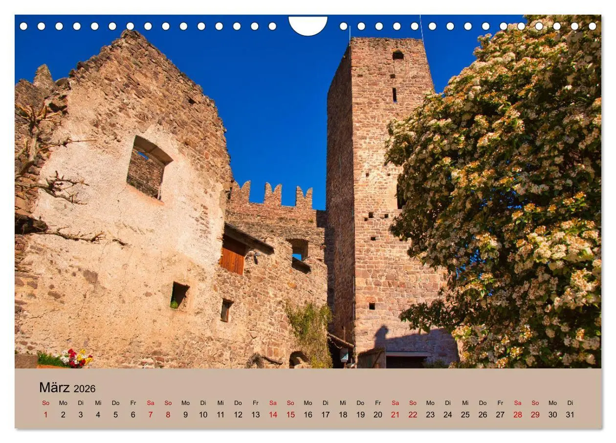 Bild: 9783457567234 | Streifzüge durch Südtirol (Wandkalender 2026 DIN A4 quer), CALVENDO...