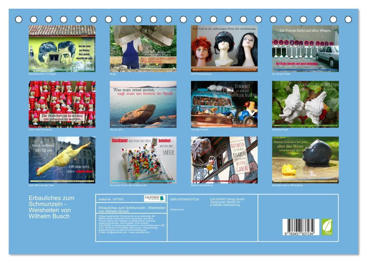 Bild: 9783457637234 | Erbauliches zum Schmunzeln - Weisheiten von Wilhelm Busch...