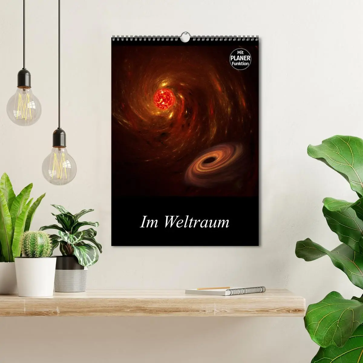Bild: 9783516417234 | Im Weltraum (Wandkalender 2026 DIN A3 hoch), CALVENDO Monatskalender