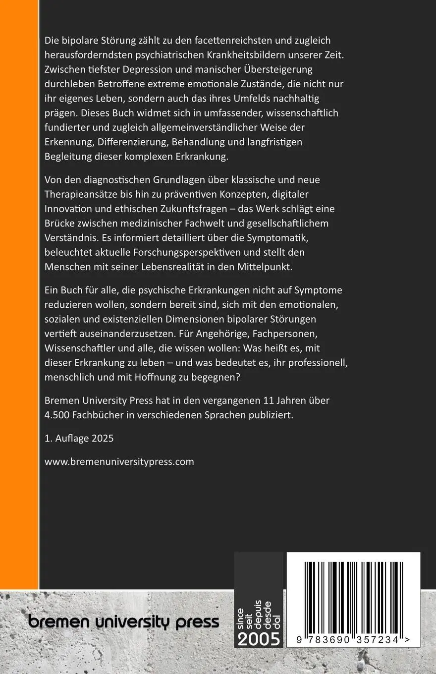 Rückseite: 9783690357234 | Bipolare Störungen | Jonathan Denker (u. a.) | Taschenbuch | 224 S.