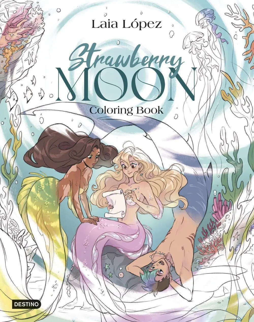 Cover: 9788408317234 | Strawberry Moon. Coloring book | Taschenbuch | Spanisch