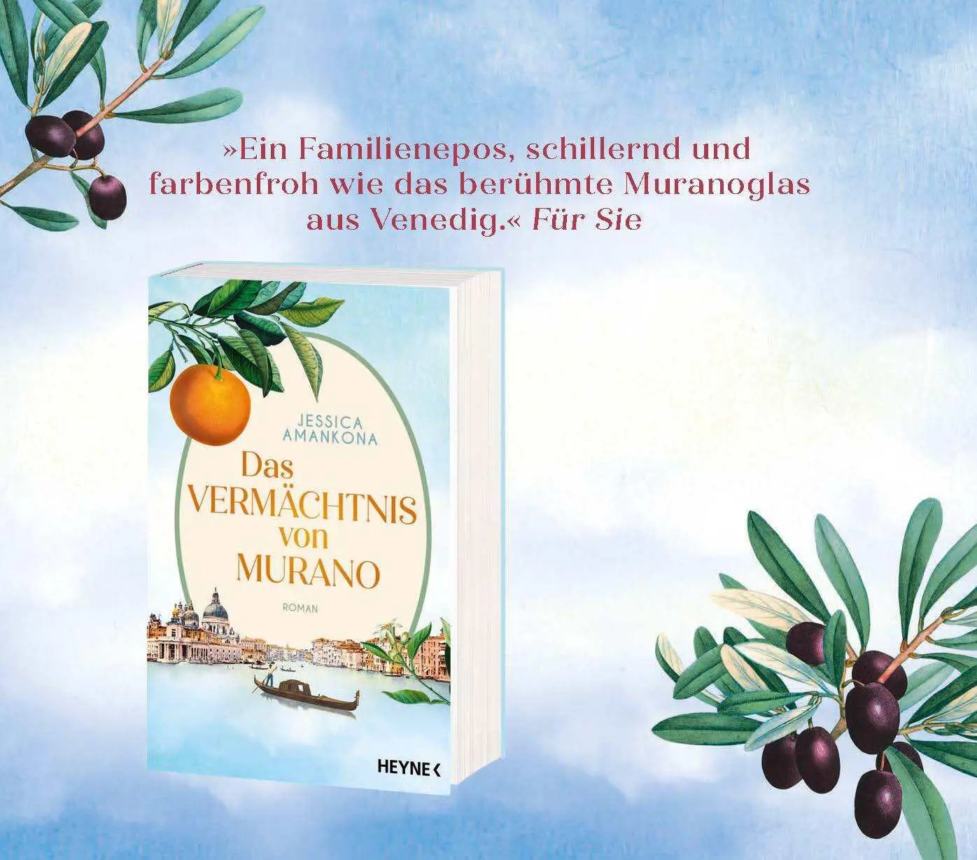 Bild: 9783453427334 | Das Geheimnis von Murano | Roman | Jessica Amankona | Taschenbuch