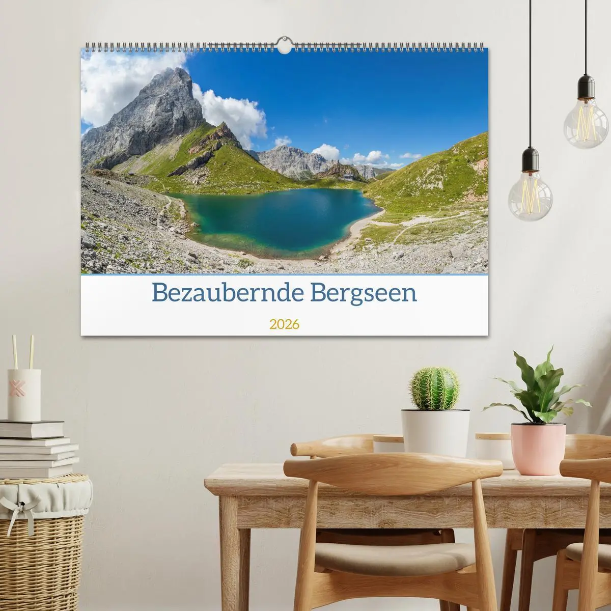 Bild: 9783457247334 | Bezaubernde Bergseen (Wandkalender 2026 DIN A2 quer), CALVENDO...