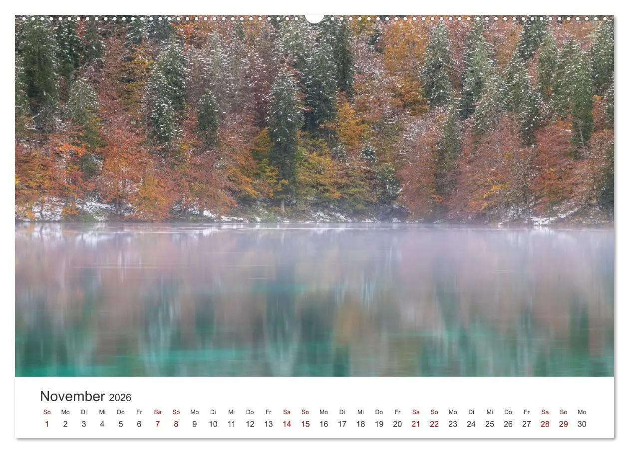 Bild: 9783457247334 | Bezaubernde Bergseen (Wandkalender 2026 DIN A2 quer), CALVENDO...
