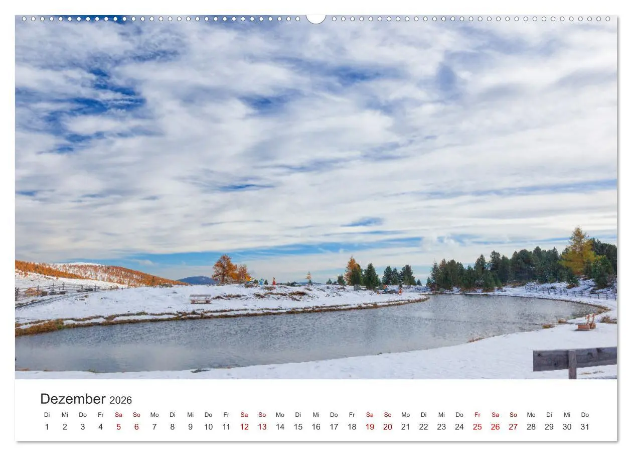 Bild: 9783457247334 | Bezaubernde Bergseen (Wandkalender 2026 DIN A2 quer), CALVENDO...